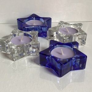 Candle Holders w/Scented Tea Candles